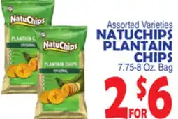 Bravo Supermarkets NATUCHIPS PLANTAIN CHIPS offer