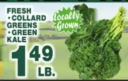 Bravo Supermarkets FRESH COLLARD GREENS, GREEN KALE offer