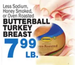 Bravo Supermarkets BUTTERBALL TURKEY BREAST offer