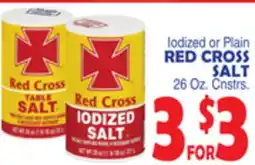 Bravo Supermarkets RED CROSS SALT offer