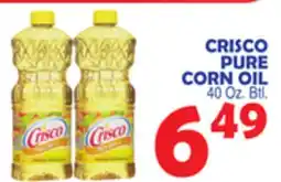Bravo Supermarkets CRISCO PURE CORN OIL offer