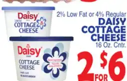 Bravo Supermarkets DAISY COTTAGE CHEESE offer