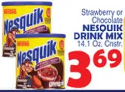 Bravo Supermarkets NESQUIK DRINK MIX offer