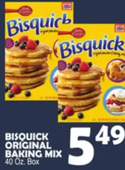 Bravo Supermarkets BISQUICK ORIGINAL BAKING MIX offer
