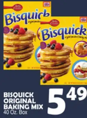 Bravo Supermarkets BISQUICK ORIGINAL BAKING MIX offer