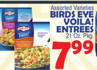 Bravo Supermarkets BIRDS EYE VOILA! ENTREES offer