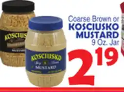 Bravo Supermarkets KOSCIUSKO MUSTARD offer