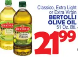 Bravo Supermarkets BERTOLLI OLIVE OIL offer