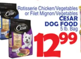 Bravo Supermarkets CESAR DOG FOOD offer