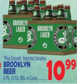 Bravo Supermarkets BROOKLYN BEER offer