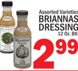 C Town BRIANNAS DRESSING offer