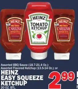 C Town HEINZ EASY SQUEEZE KETCHUP offer