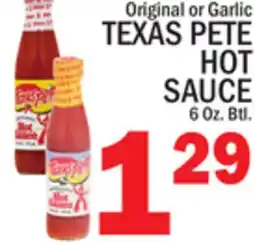 C Town TEXAS PETE HOT SAUCE offer