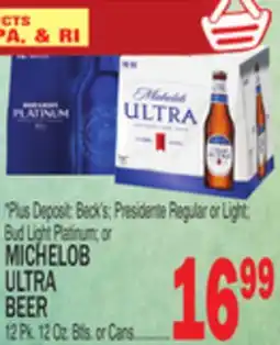 C Town MICHELOB ULTRA BEER offer