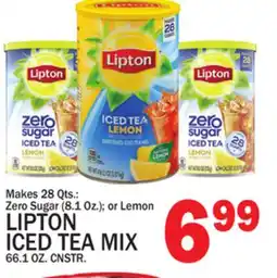 C Town LIPTON ICED TEA MIX offer