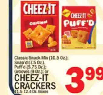 C Town CHEEZ-IT CRACKERS offer