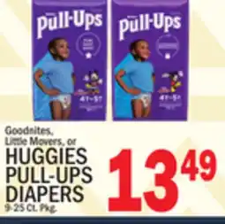 C Town HUGGIES PULL-UPS DIAPERS offer