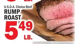 C Town RUMP ROAST offer