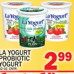 C Town LA YOGURT PROBIOTIC YOGURT offer