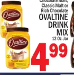 C Town OVALTINE DRINK MIX offer