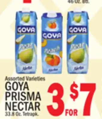 C Town GOYA PRISMA NECTAR offer