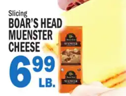 C Town BOAR'S HEAD MUENSTER CHEESE offer