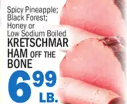 C Town KRETSCHMAR HAM OFF THE BONE offer