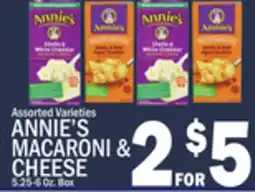 C Town ANNIE'S MACARONI & CHEESE offer