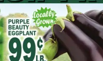 C Town PURPLE BEAUTY EGGPLANT offer