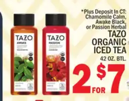 C Town TAZO ORGANIC ICED TEA offer