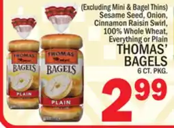 C Town THOMAS' BAGELS offer