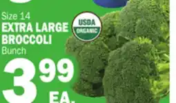 C Town EXTRA LARGE BROCCOLI offer