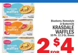 C Town KRASDALE WAFFLES offer