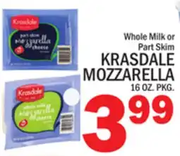 C Town KRASDALE MOZZARELLA offer