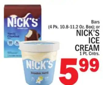 C Town NICK'S ICE CREAM offer