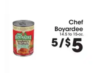 Price Rite Chef Boyardee offer
