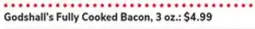 ACME Godshall's Fully Cooked Bacon offer