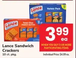 ACME Lance Sandwich Crackers offer