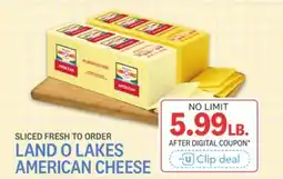 Kings Food Markets LAND O LAKES AMERICAN CHEESE offer