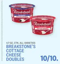 Kings Food Markets BREAKSTONE'S COTTAGE CHEESE DOUBLES offer