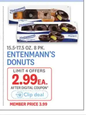 Kings Food Markets ENTENMANN'S DONUTS offer