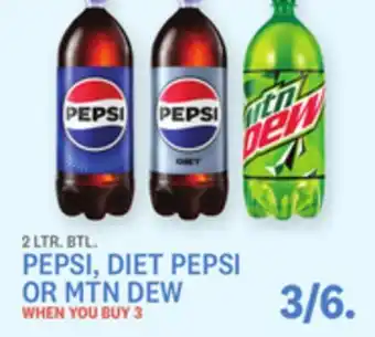 Kings Food Markets PEPSI, DIET PEPSI OR MTN DEW offer
