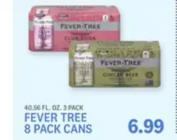Kings Food Markets FEVER TREE 8 PACK CANS offer