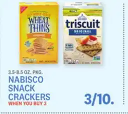 Kings Food Markets NABISCO SNACK CRACKERS offer