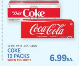 Kings Food Markets COKE 12 PACKS offer