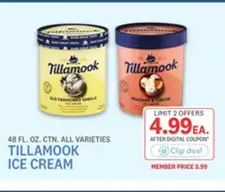 Kings Food Markets TILLAMOOK ICE CREAM offer