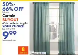 Boscov's Curtain BUYOUT offer