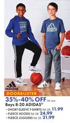 Boscov's Boys 8-20 ADIDAS offer