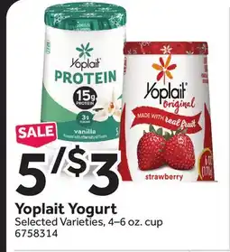 Stop&Shop Yoplait Yogurt offer