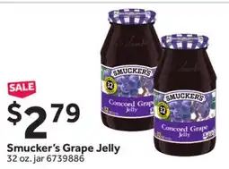 Stop&Shop Smucker's Grape Jelly offer